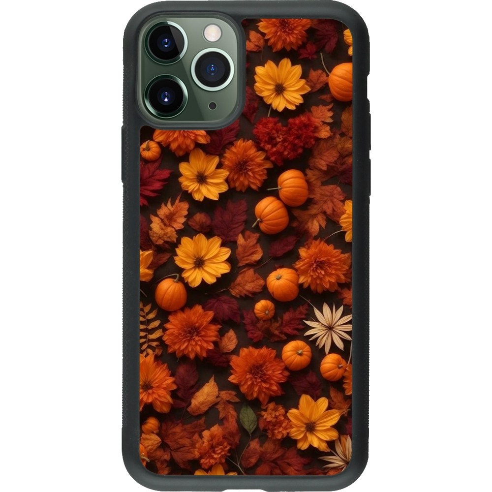 iPhone 11 Pro Case Hülle - Silikon schwarz Autumn 2024 potpourri