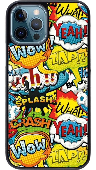 iPhone 12 / 12 Pro Case Hülle - Cartoons slogans