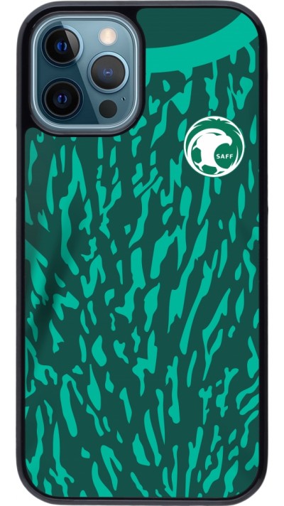 iPhone 12 / 12 Pro Case Hülle - Saudi-Arabien 2022 personalisierbares Fussballtrikot