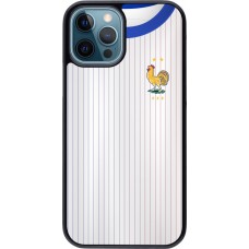 iPhone 12 / 12 Pro Case Hülle - Frankreich Away personalisierbares Fussballtrikot