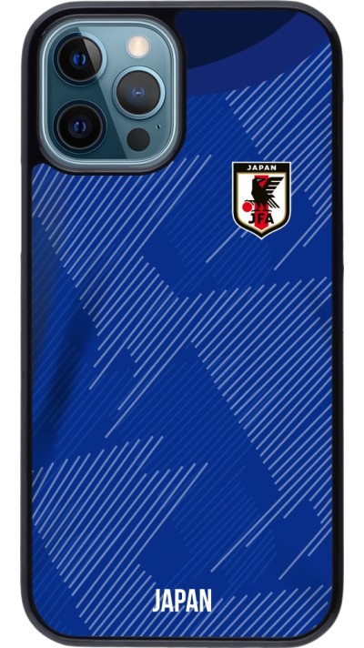 iPhone 12 / 12 Pro Case Hülle - Japan 2022 personalisierbares Fussballtrikot