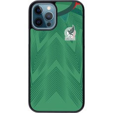 iPhone 12 / 12 Pro Case Hülle - Mexiko 2022 personalisierbares Fussballtrikot