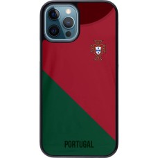 iPhone 12 / 12 Pro Case Hülle - Fussballtrikot Portugal2022