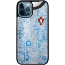 iPhone 12 / 12 Pro Case Hülle - Portugal Away personalisierbares Fussballtrikot