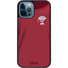 iPhone 12 / 12 Pro Case Hülle - Katar 2022 personalisierbares Fussballtrikot