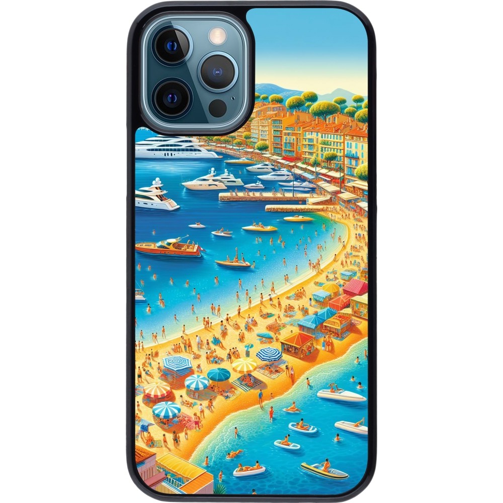 iPhone 12 / 12 Pro Case Hülle - French Riviera People