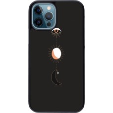 iPhone 12 / 12 Pro Case Hülle - Halloween 22 eye sun moon