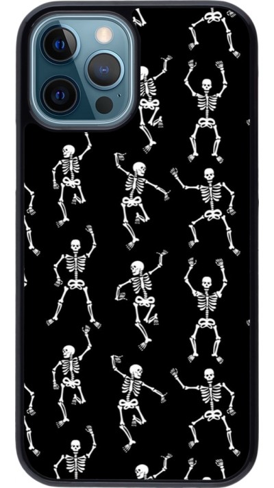 iPhone 12 / 12 Pro Case Hülle - Halloween 2024 dancing skeleton