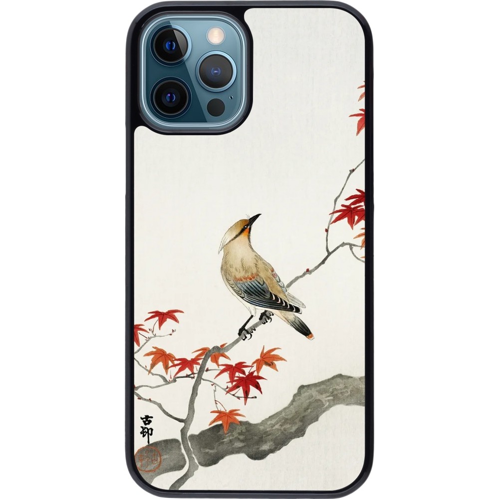 iPhone 12 / 12 Pro Case Hülle - Japanese Bird