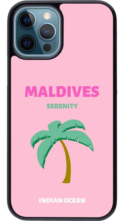 iPhone 12 / 12 Pro Case Hülle - Pop Summer Destination Maldives