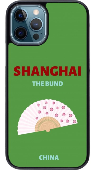 iPhone 12 / 12 Pro Case Hülle - Pop Summer Destination Shanghai