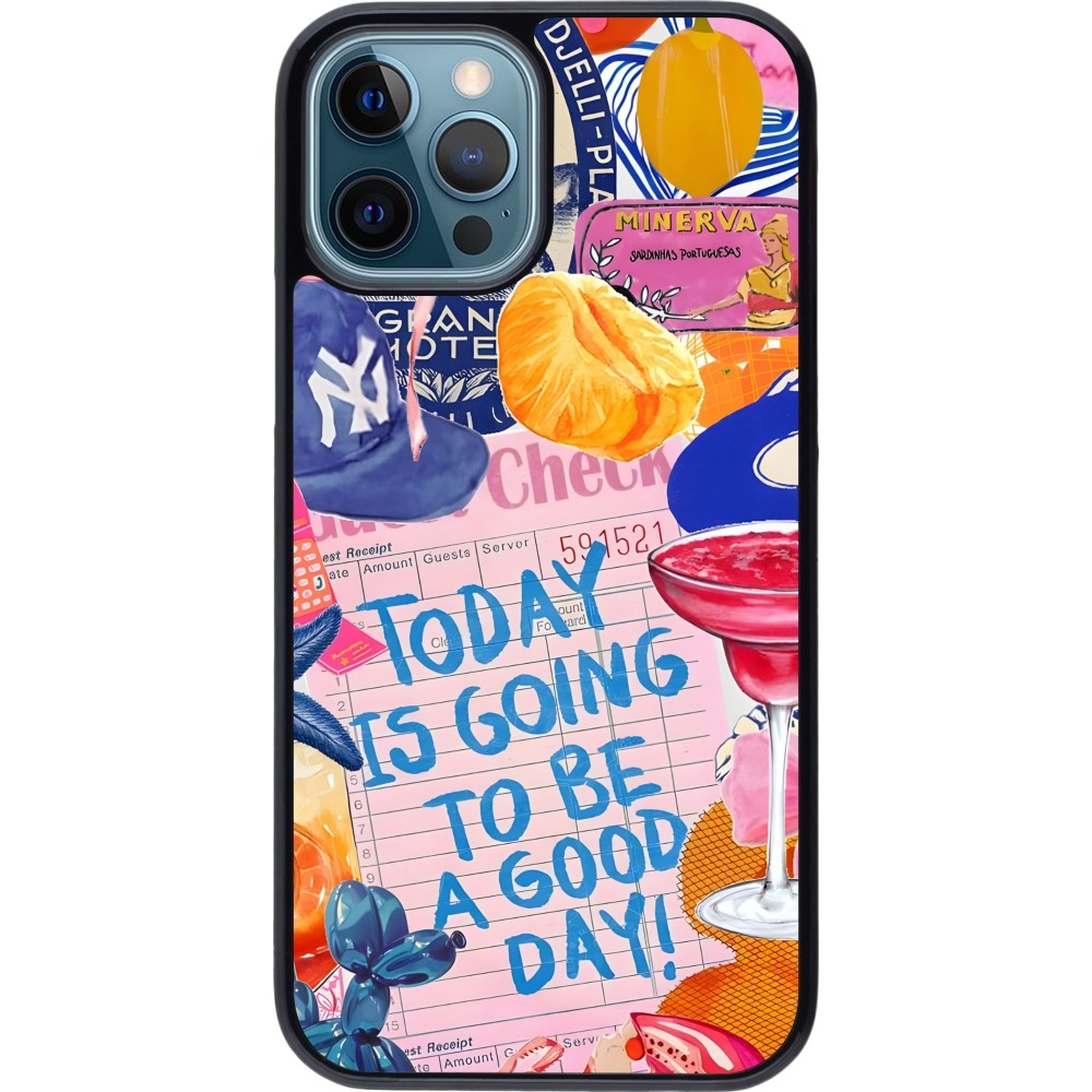 iPhone 12 / 12 Pro Case Hülle - Preppy Today is Going to be a good day