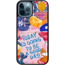 iPhone 12 / 12 Pro Case Hülle - Preppy Today is Going to be a good day