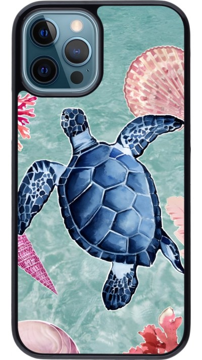 iPhone 12 / 12 Pro Case Hülle - Preppy Turtle