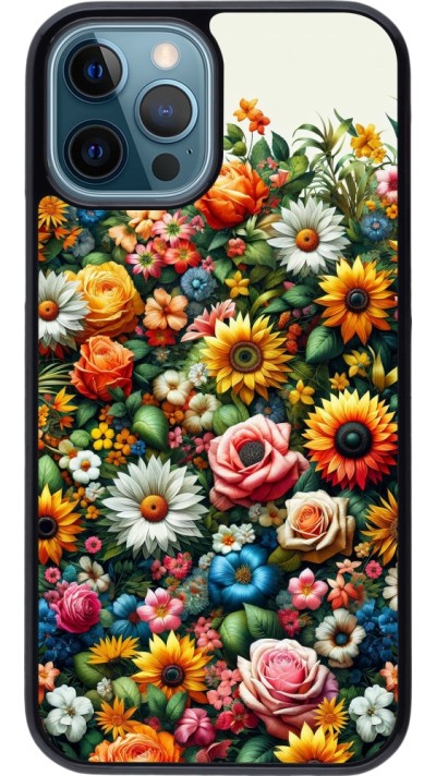 Coque iPhone 12 / 12 Pro - Summer Floral Pattern