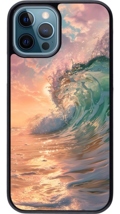 Coque iPhone 12 / 12 Pro - Wave Sunset
