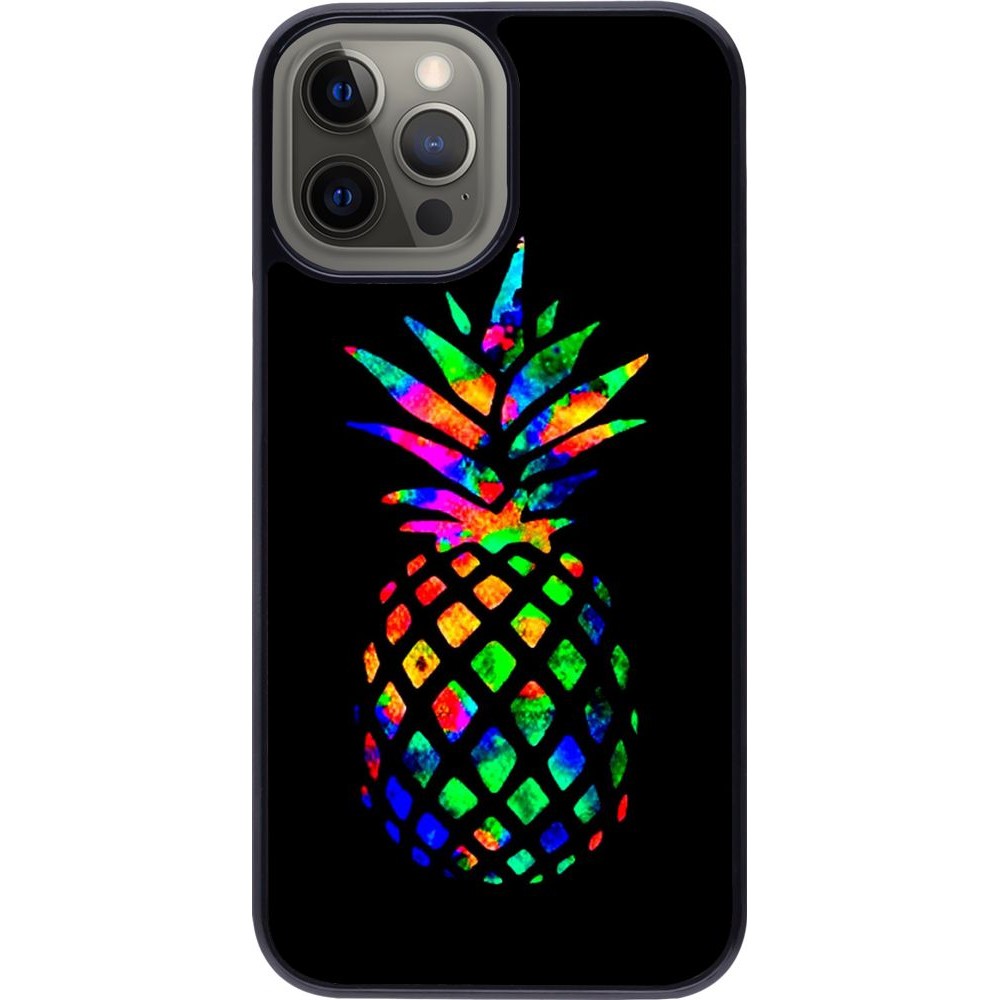 Hülle iPhone 12 Pro Max - Ananas Multi-colors