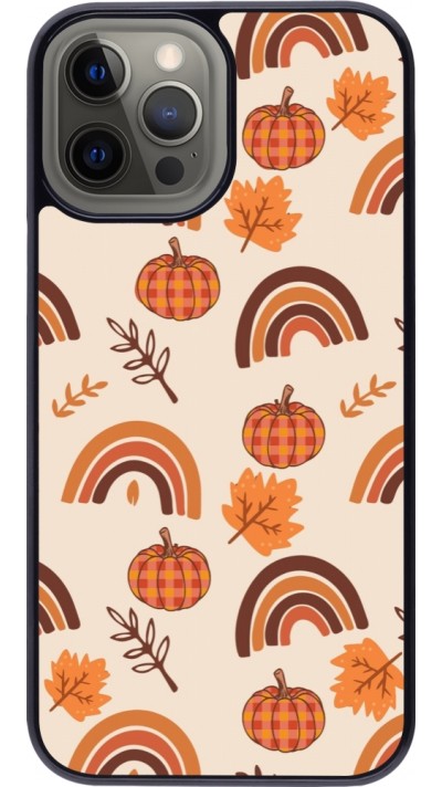 iPhone 12 Pro Max Case Hülle - Autumn 2024 rainbow