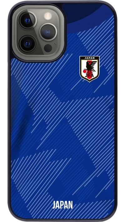 iPhone 12 Pro Max Case Hülle - Japan 2022 personalisierbares Fussballtrikot