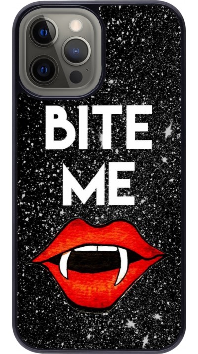 iPhone 12 Pro Max Case Hülle - Halloween 2024 bite me