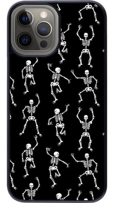 iPhone 12 Pro Max Case Hülle - Halloween 2024 dancing skeleton