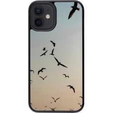 iPhone 12 mini Case Hülle - Autumn 22 flying birds shadow