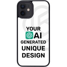 iPhone 12 mini Case Hülle - 100% einzigartig erstellt dank Deiner Kreativität und künstlicher Intelligenz (KI)