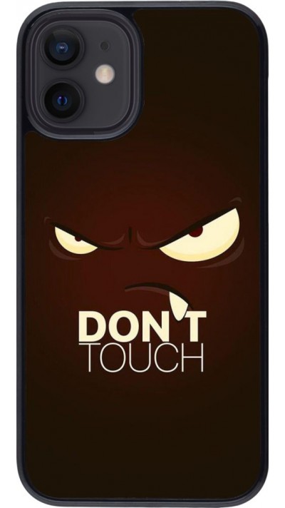 Hülle iPhone 12 mini - Angry Dont Touch