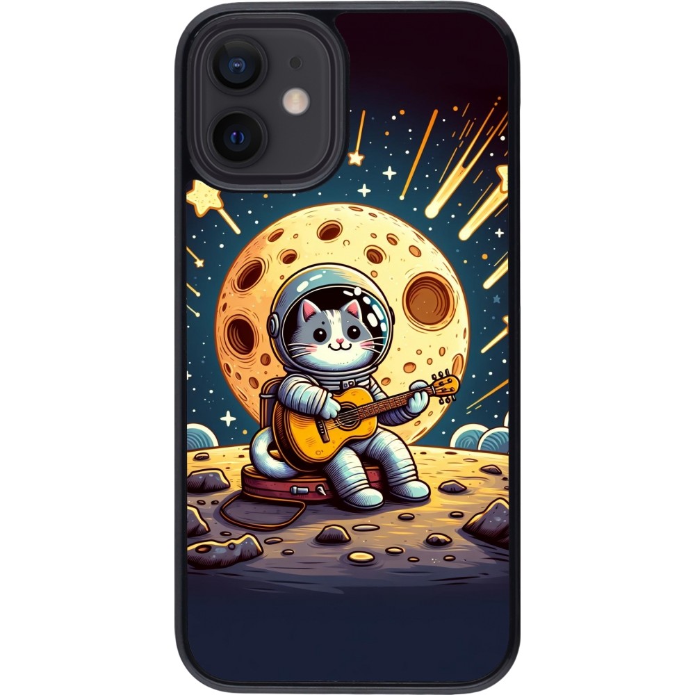 iPhone 12 mini Case Hülle - AstroKatze RockMond