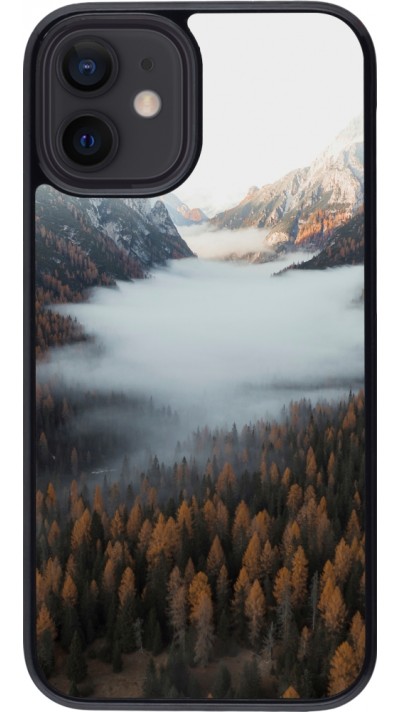 iPhone 12 mini Case Hülle - Autumn 22 forest lanscape