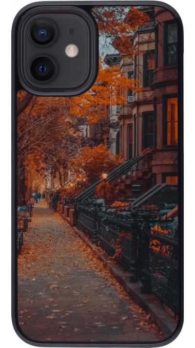 iPhone 12 mini Case Hülle - Autumn 2024 city