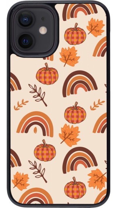 iPhone 12 mini Case Hülle - Autumn 2024 rainbow