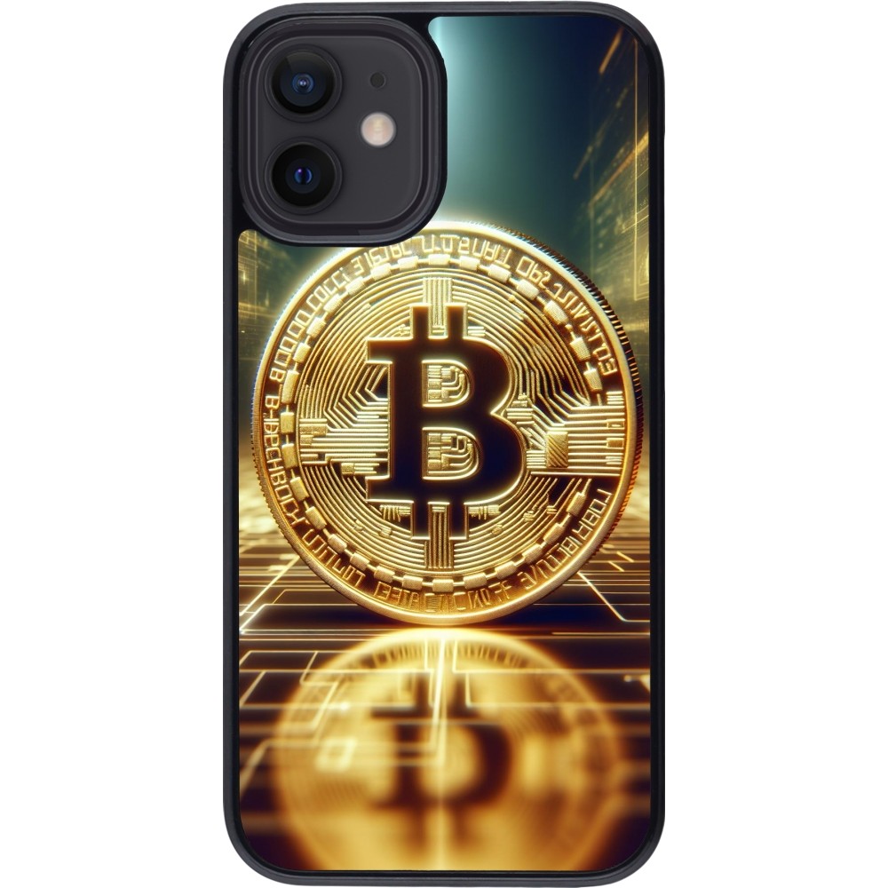 iPhone 12 mini Case Hülle - Bitcoin Stehen