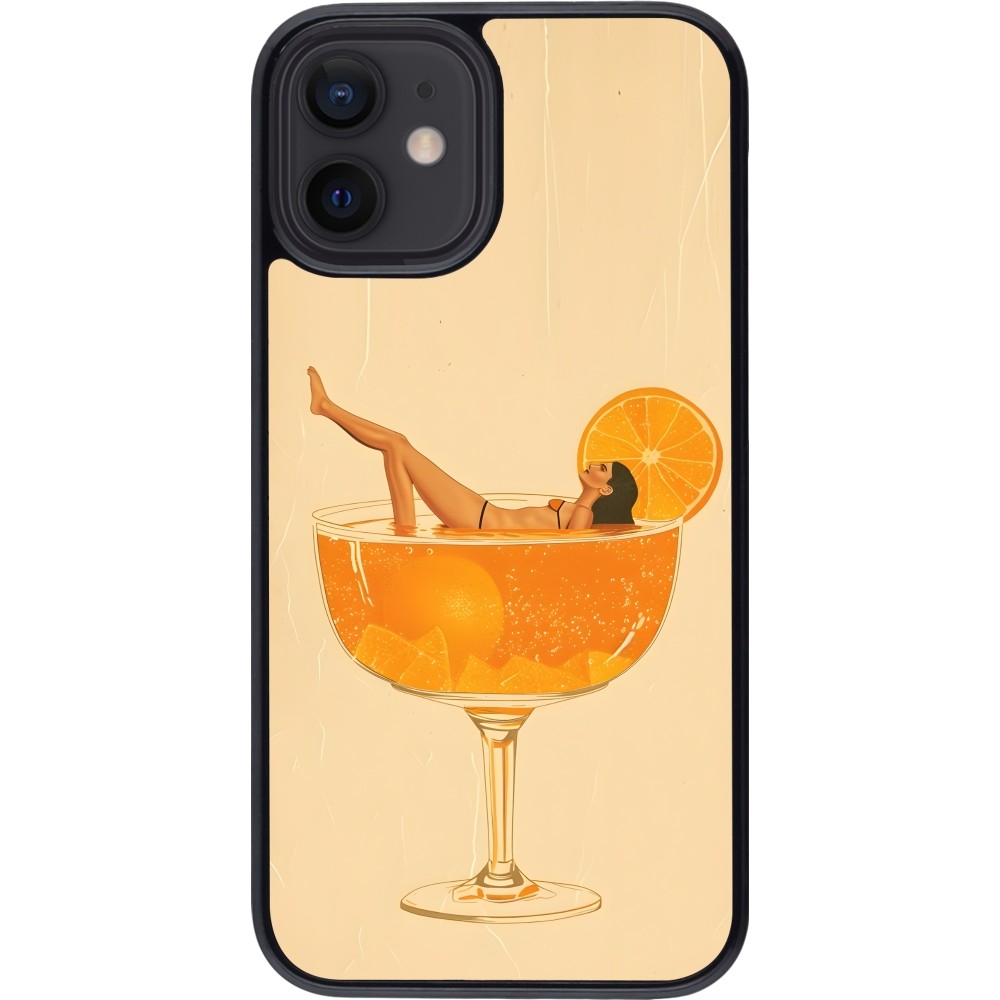 iPhone 12 mini Case Hülle - Cocktail Bath Vintage