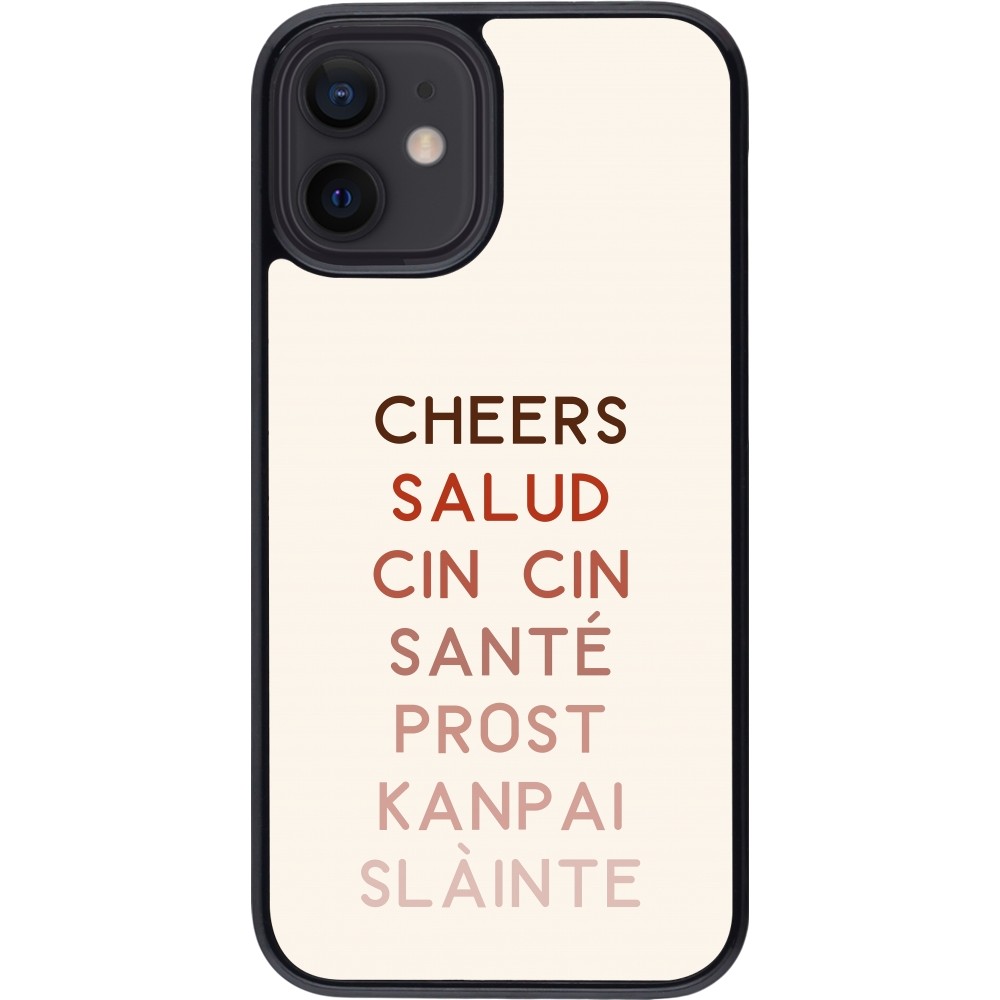 iPhone 12 mini Case Hülle - Cocktail Cheers Salud