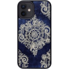 Hülle iPhone 12 mini - Cream Flower Moroccan