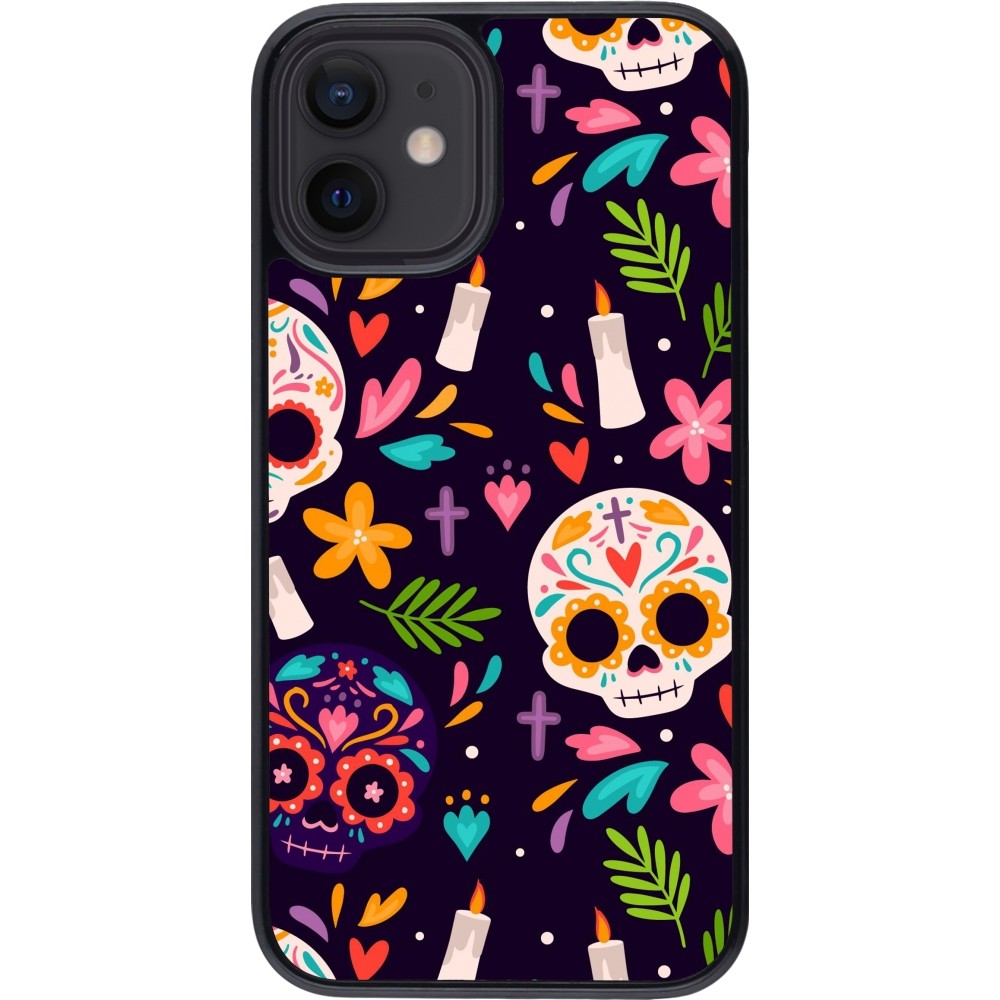 iPhone 12 mini Case Hülle - Halloween 2023 mexican style