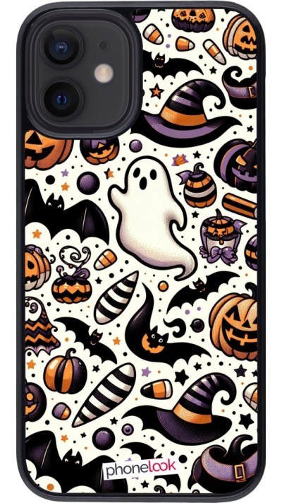 iPhone 12 mini Case Hülle - Halloween 2024 Niedliches Muster