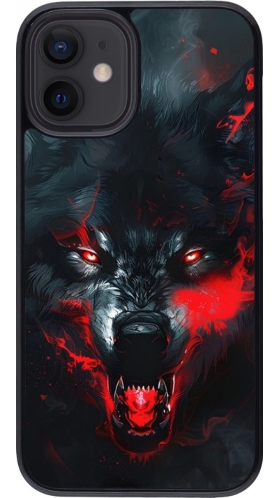 iPhone 12 mini Case Hülle - Halloween 2024 mad werewolf