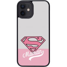 iPhone 12 mini Case Hülle - Mom 2024 Super hero maman