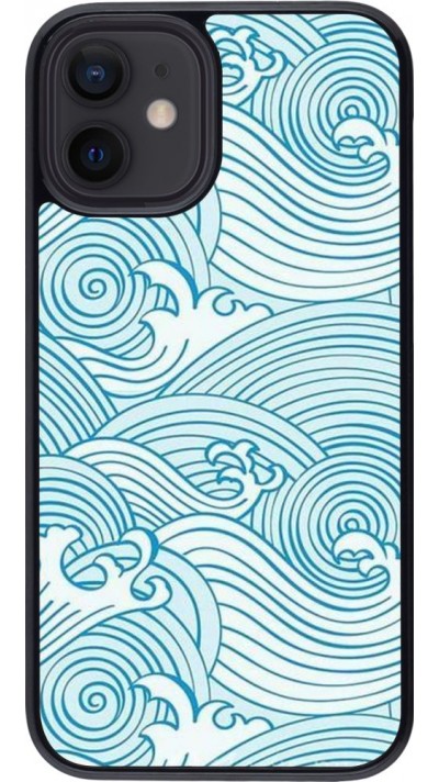 Hülle iPhone 12 mini - Ocean Waves