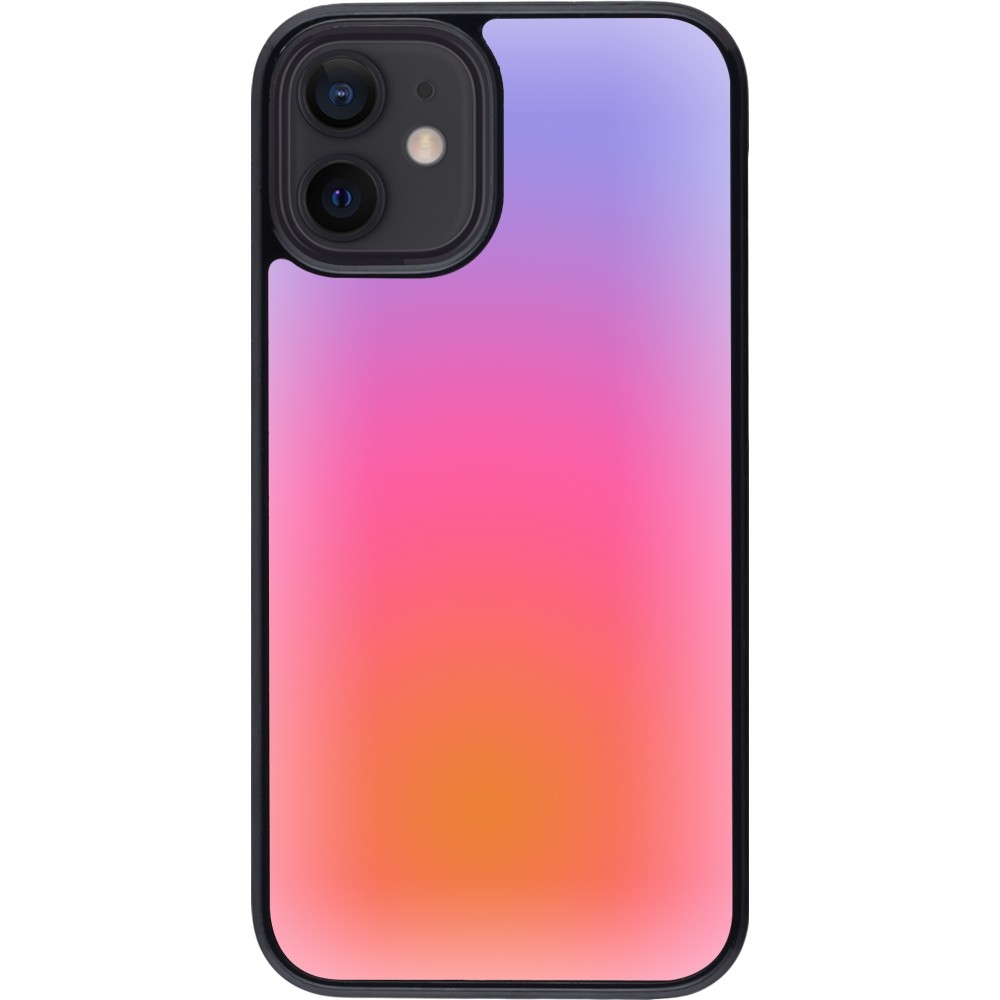 iPhone 12 mini Case Hülle - Orange Pink Blue Gradient