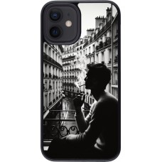 iPhone 12 mini Case Hülle - Parisian Smoker