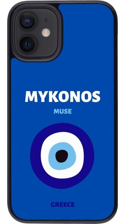 iPhone 12 mini Case Hülle - Pop Summer Destination Mykonos