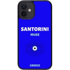 iPhone 12 mini Case Hülle - Pop Summer Destination Santorini