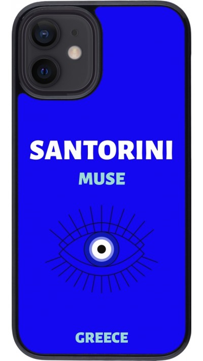 iPhone 12 mini Case Hülle - Pop Summer Destination Santorini