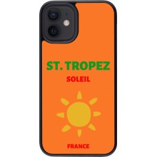 iPhone 12 mini Case Hülle - Pop Summer Destination St-Tropez