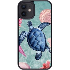 iPhone 12 mini Case Hülle - Preppy Turtle