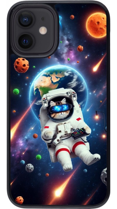 iPhone 12 mini Case Hülle - VR SpaceCat Odyssee