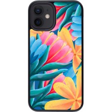 iPhone 12 mini Case Hülle - Spring 23 colorful flowers